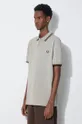 grigio Fred Perry polo in cotone Twin Tipped Shirt