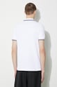 Fred Perry polo bawełniane Twin Tipped Shirt M3600.200 biały AA00