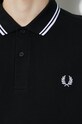Fred Perry Polo Shirt M3600 black/white/white M3600.350