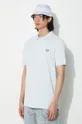 blu Fred Perry polo in cotone Plain Shirt