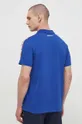 Βαμβακερό μπλουζάκι πόλο Karl Lagerfeld μπλε