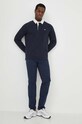 Gant longsleeve bawełniany 2005110 granatowy SS24