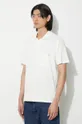 white Universal Works cotton polo shirt Vacation