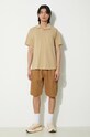 Бавовняне поло Universal Works Vacation Polo 30603.SUMMER.OAK бежевий SS24