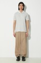 Woolrich polo shirt Mackinack Polo CFWOPO0065MRUT1483 gray SS24