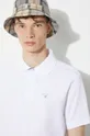 Barbour polo in cotone Tartan Pique Polo MML0012 bianco