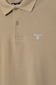 Îmbrăcăminte Barbour polo de bumbac Tartan Pique Polo MML0012 bej