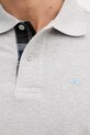 Barbour polo bawełniane Tartan Pique Polo MML0012 szary