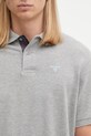 Pamučna polo majica Barbour Tartan Pique Polo siva MML0012