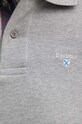 Хлопковое поло Barbour Tartan Pique Polo MML0012 серый