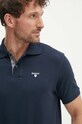 Barbour polo de bumbac Tartan Pique Polo bleumarin MML0012