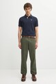 Pamučna polo majica Barbour Tartan Pique Polo MML0012 mornarsko plava