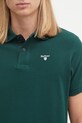 Barbour polo bawełniane Tartan Pique Polo zielony MML0012