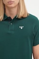 Barbour cotton polo shirt Tartan Pique Polo green MML0012