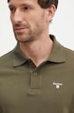Barbour polo in cotone Tartan Pique Polo verde MML0012