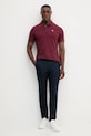 Barbour polo de bumbac Tartan Pique Polo MML0012 burgundia AA00