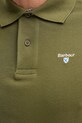 Barbour polo bawełniane Tartan Pique Polo MML0012 zielony