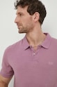 Levi's polo bawełniane różowy A4842