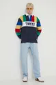 Bavlnené tričko s dlhým rukávom Tommy Jeans Archive Games viacfarebná
