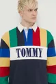 πολύχρωμο Βαμβακερή μπλούζα με μακριά μανίκια Tommy Jeans Archive Games