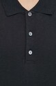 Theory polo bawełniane M0294501 czarny
