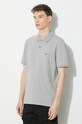 Polo tričko C.P. Company Stretch Piquet Regular šedá 16CMPL094A005263W