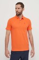 Peak Performance polo de bumbac G79486 portocaliu SS24