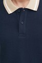 Marc O'Polo polo bawełniane DENIM 5000000173 granatowy