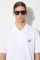 Бавовняне поло Maison Kitsuné Bold Fox Head Patch Comfort Polo MM00207KJ7010 білий