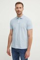 Bavlnené polo tričko Polo Ralph Lauren modrá 710680784