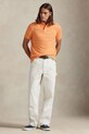 Odzież Polo Ralph Lauren polo bawełniane 710680784 pomarańczowy