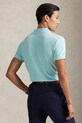 Polo Ralph Lauren polo bawełniane 710680784 turkusowy SS26