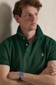 Polo Ralph Lauren polo bawełniane zielony 710680784