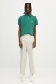 Bavlněné polo tričko Polo Ralph Lauren 710680784 zelená