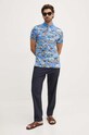 Polo Ralph Lauren polo bawełniane 710935221 niebieski SS24