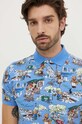 Polo Ralph Lauren polo bawełniane niebieski 710935221