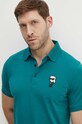 Karl Lagerfeld polo zielony 534221.745022