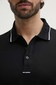 Pamučna polo majica Karl Lagerfeld 542200.745002 crna