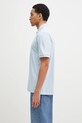 Bavlněné polo tričko Carhartt WIP S/S Chase Pique Polo I023807.2VLXX modrá AA00
