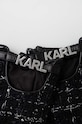 Karl Lagerfeld mitenki 240W3607 czarny SS24