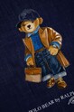 Doplnky Vlnený šál Polo Ralph Lauren 455931399 tmavomodrá