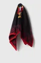 Polo Ralph Lauren foulard in seta nero