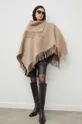 By Malene Birger poncho wełniane