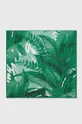 Lauren Ralph Lauren kendő selyemkeverékből zöld