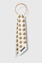 Svilena marama Moschino Planet friendly bijela M5708.E3242