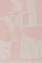 Šatka s prímesou hodvábu Lauren Ralph Lauren ružová