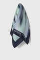 Armani Exchange apaszka jedwabna tkanina turkusowy 944301.4R151