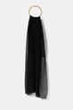 United Colors of Benetton o esarfa din amestec de matase negru 6C2GDU016