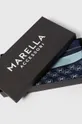 тёмно-синий Шелковый платок на шею Marella