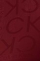 Σάλι Calvin Klein K60K611740 μπορντό SS24